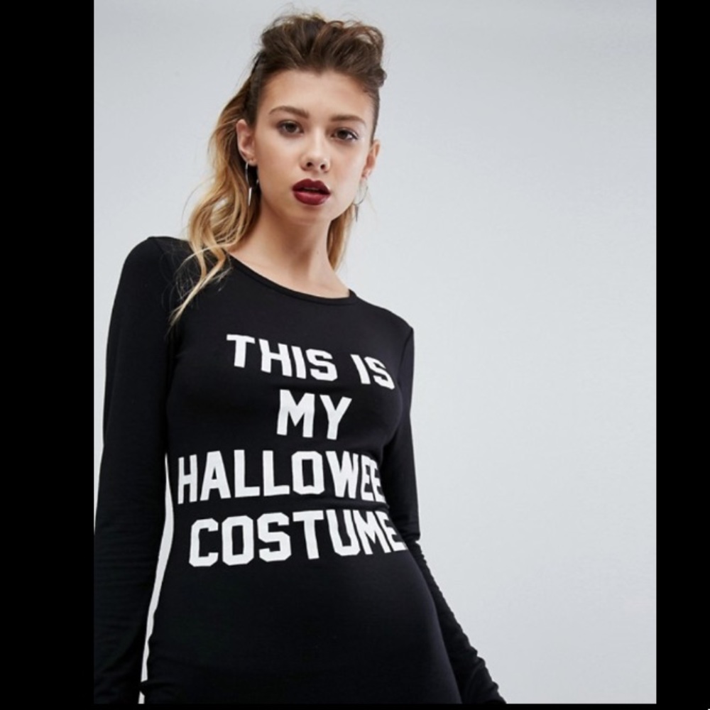 🖤 Boohoo this is my Halloween costume bodycon little black dress outfit S